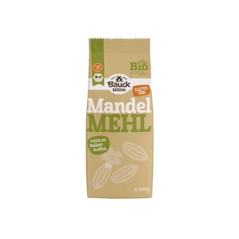 Bauck Mühle Mandelmehl glutenfrei Bio - Produktbild