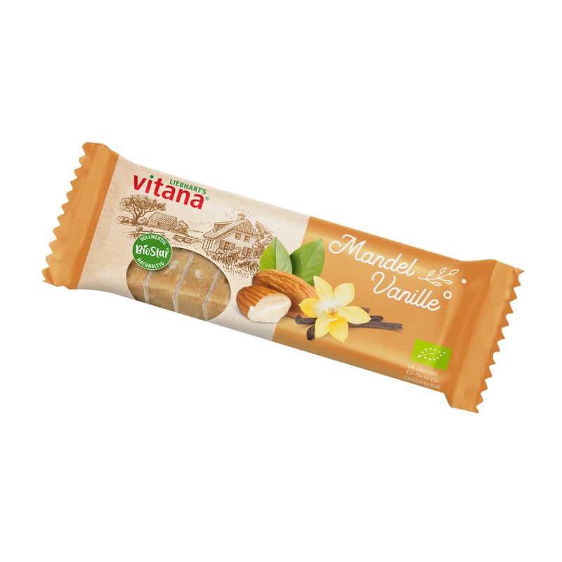 vitana Gesunde Ernährung Bio-Mandel-Vanille-Fruchtschnitte - Produktbild