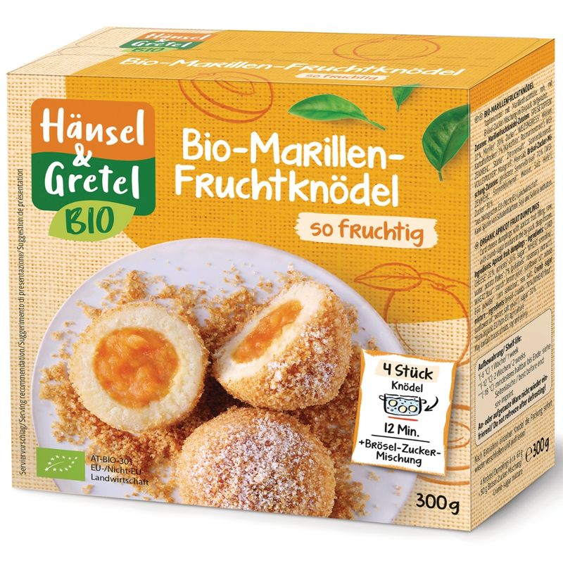 Hänsel & Gretel Marillen-Fruchtknödel - Produktbild