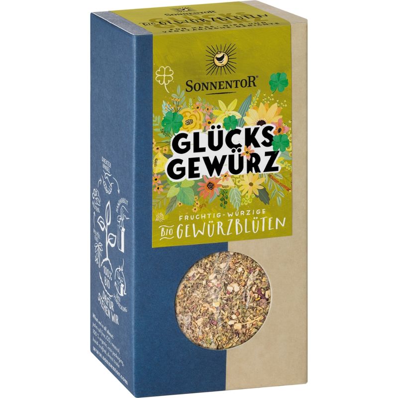 Sonnentor Glücks Gewürzblüten, Packung - Produktbild