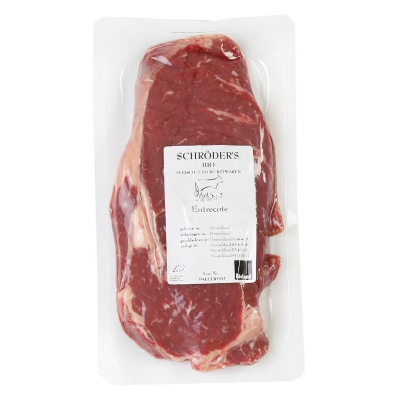 Schröder's Bio Fleisch- und Wurstwaren Entrecote 1er 300 g - Produktbild