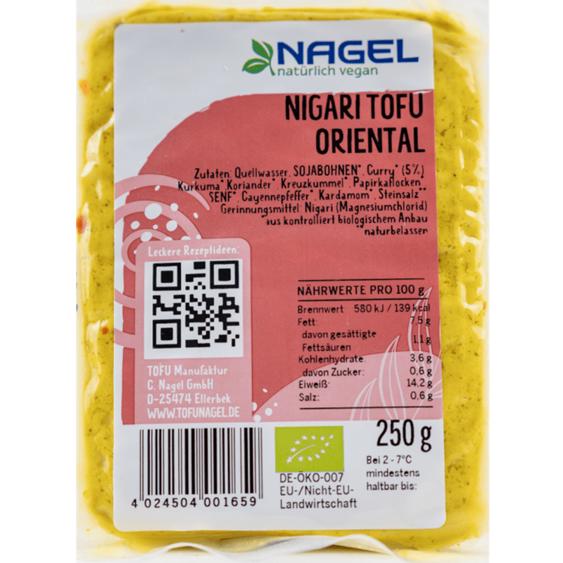 NAGEL Nigari Tofu Oriental 250g - Produktbild