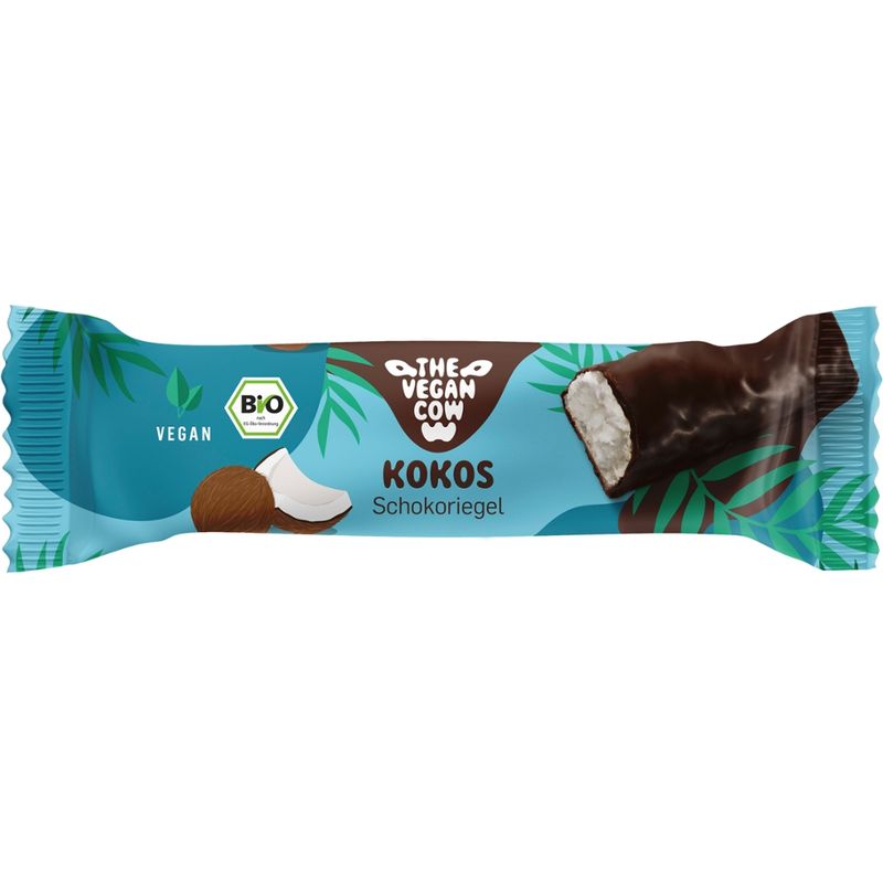 THE VEGAN COW Schokoriegel Kokos - Produktbild