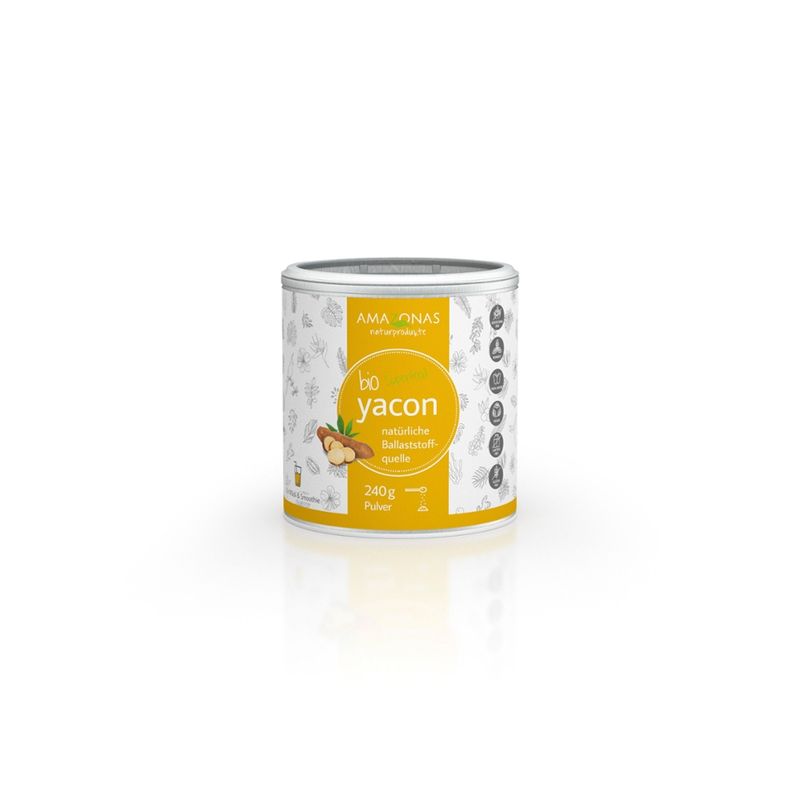 Amazonas Naturprodukte Bio Yacon Pulver, 240g - Produktbild