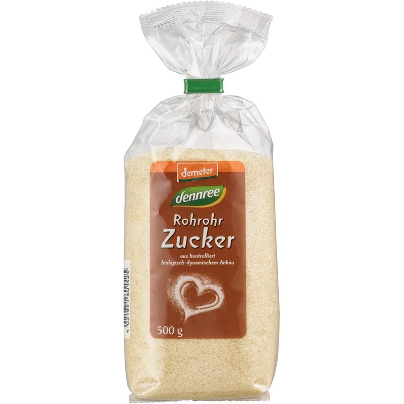 dennree Rohrohrzucker, demeter - Produktbild