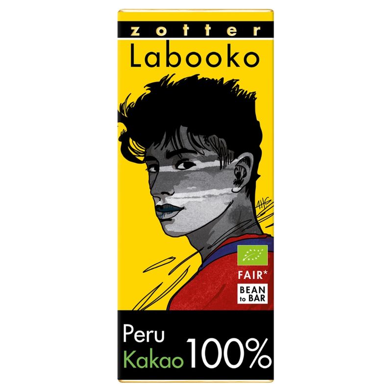 Zotter Schokolade Labooko - 100% PERU - Produktbild