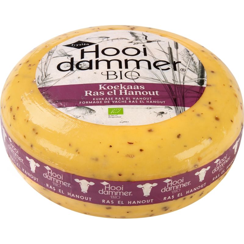 Hooidammer Hooidammer Bio Schnittkäse Orientalische Kräuter 4/5kg mindestens 50% Fett i. Tr. - Produktbild