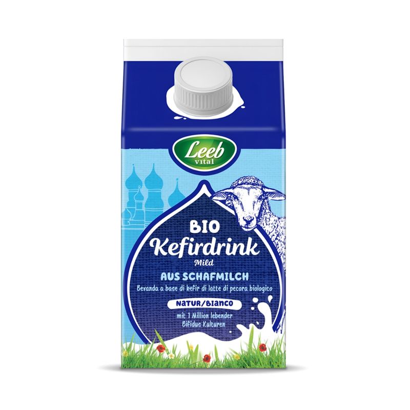 Leeb Vital Bio Kefirdrink aus Schafmilch, mild - Produktbild