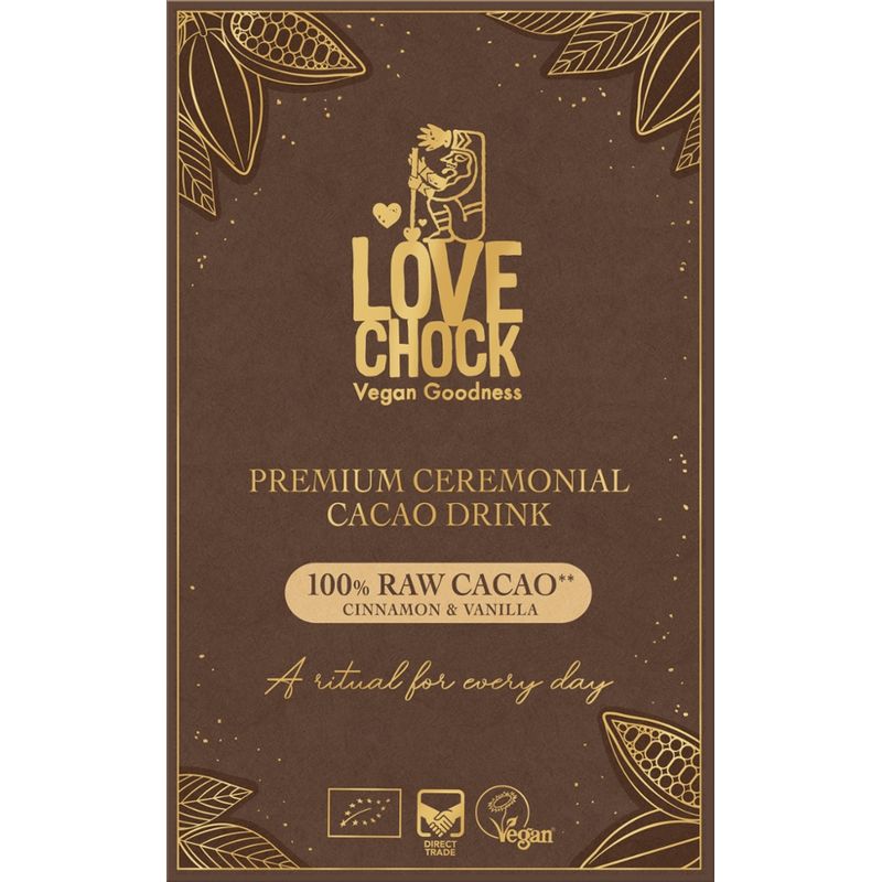 Lovechock Lovechock Ceremonial Cacao 100 % Cinnamon Vanilla - Produktbild