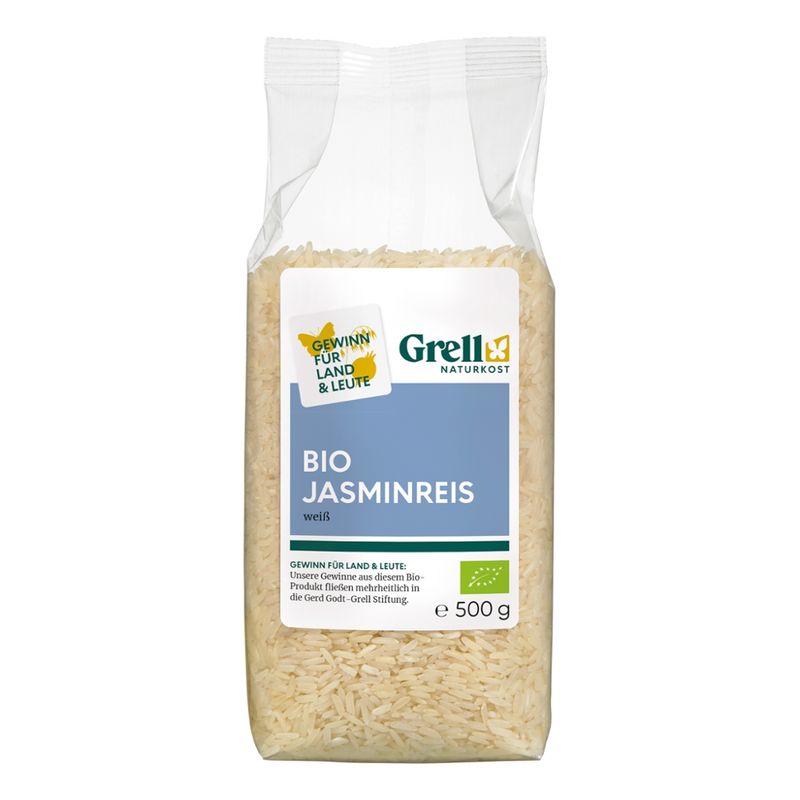 Grell Naturkost Jasminreis weiß - Produktbild