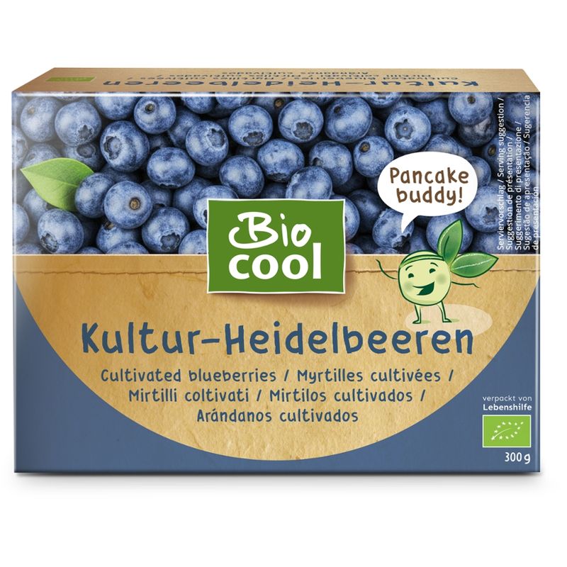 BioCool Bio Kultur-Heidelbeeren, 300 g - Produktbild