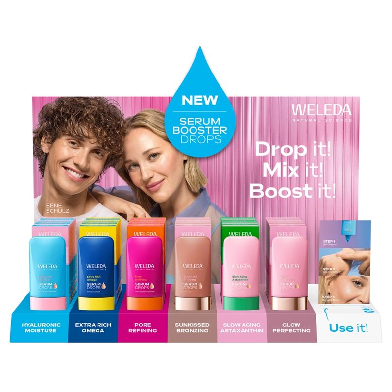 Weleda Warenpaket Serum Drops 2025 - Produktbild