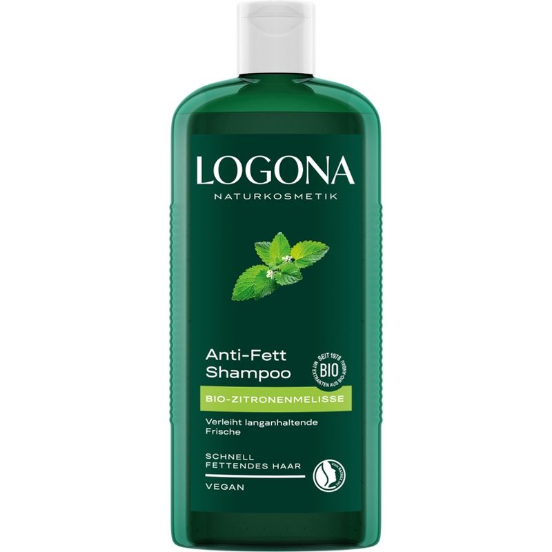 Logona Anti-Fett Shampoo Bio-Zitronenmelisse - Produktbild
