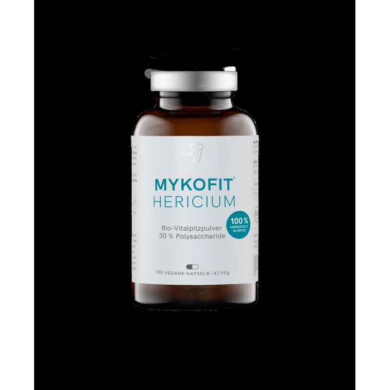 vita7 vita7 MYKOFIT Bio Hericium, 180 Kapseln, pro Packung (90g) - Produktbild