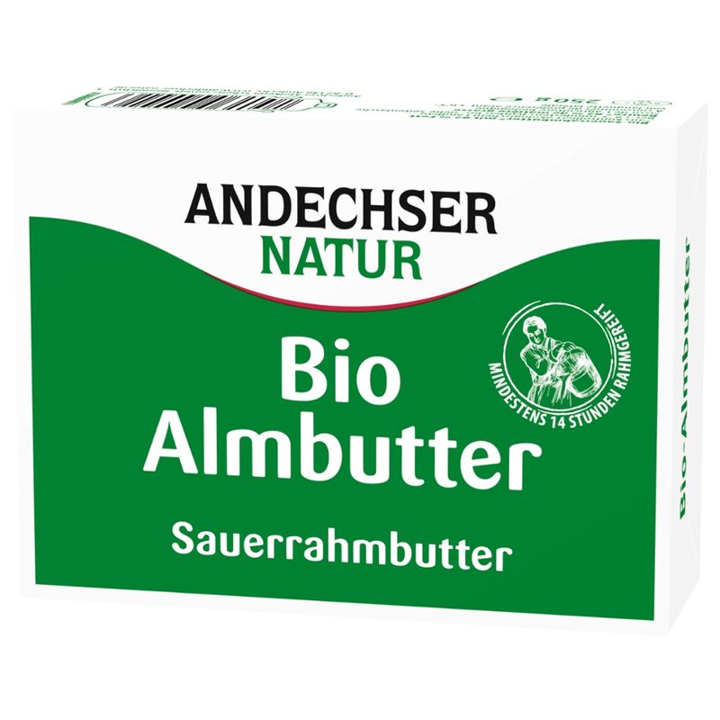 Andechser Natur Bio Almbutter (Sauerrahm) - Produktbild