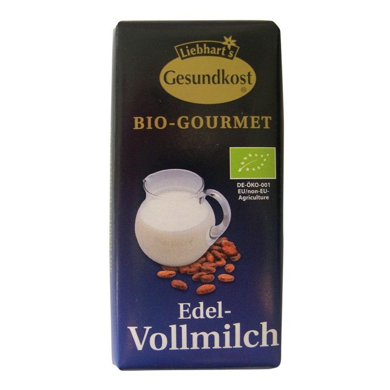Liebhart's Gesundkost  Bio-Vollmilch-Schokotäfelchen - Produktbild