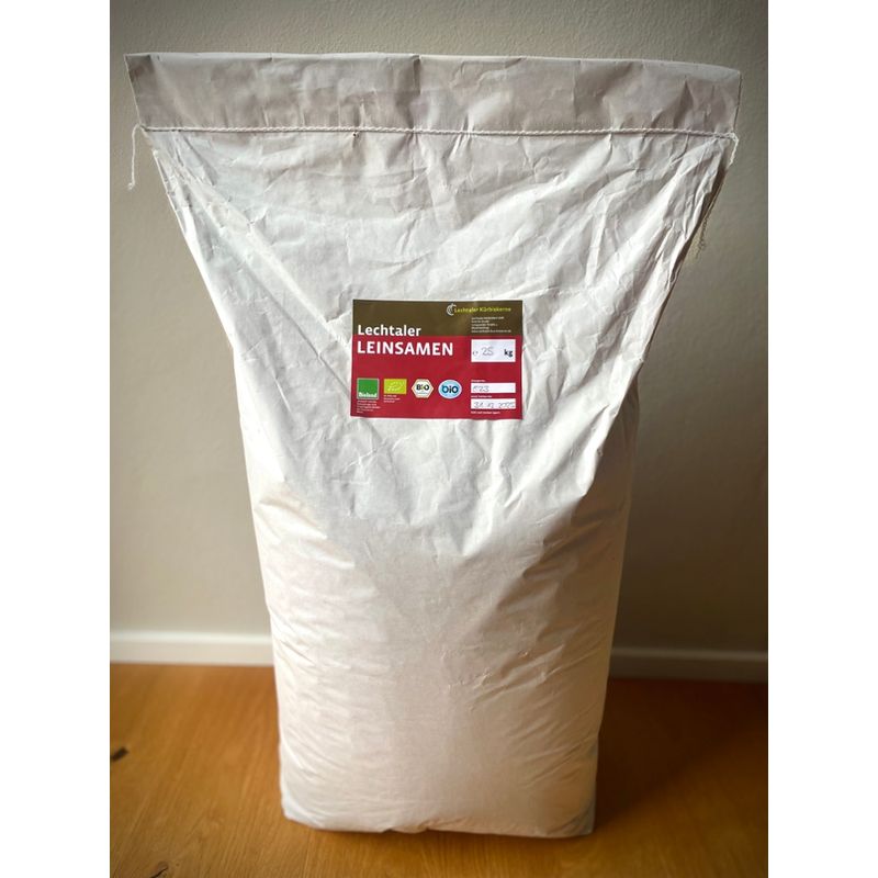 Lechtaler Kürbiskerne Bio Leinsamen 25kg aus Bayern - Produktbild