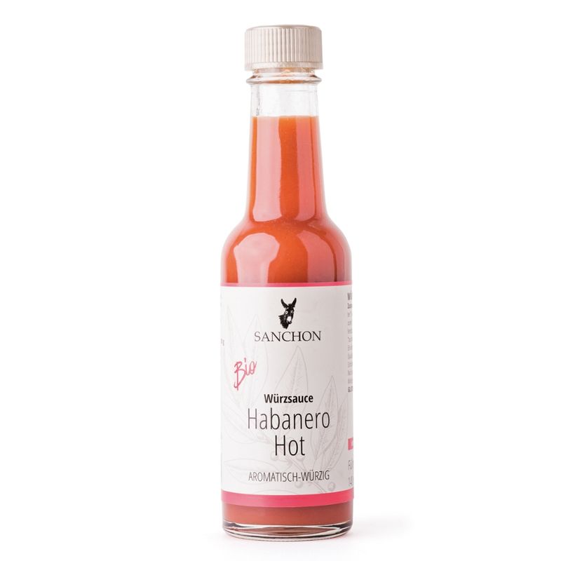 Sanchon WS Würzsauce Habanero Hot, 140 ml, SANCHON, bio - Produktbild