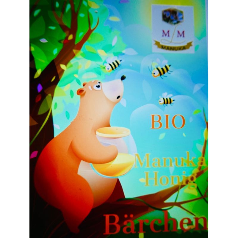 MLM MLM Manuka Bärchen 602+  bio ohne Gelantine - Produktbild