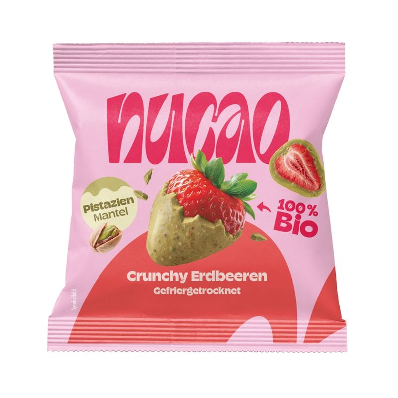 nucao nucao fruits Crunchy Pistazien Erdbeeren - Produktbild