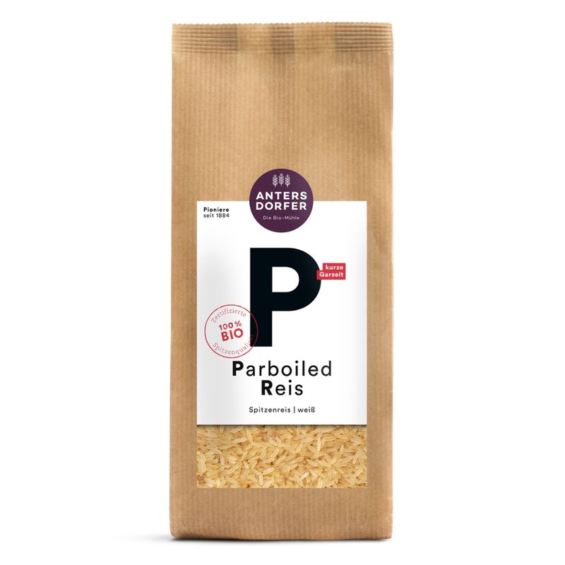 Antersdorfer - Die Bio-Mühle Bio Parboiled Reis weiß - Produktbild
