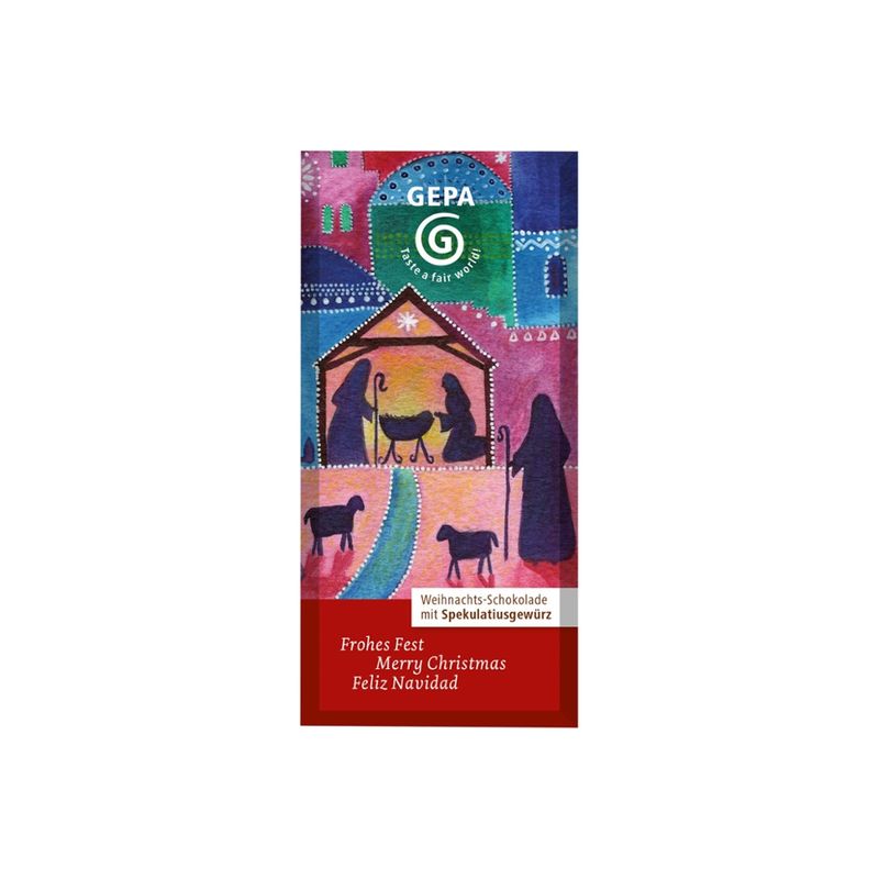 GEPA - The Fair Trade Company Weihnachtsschokolade - Produktbild