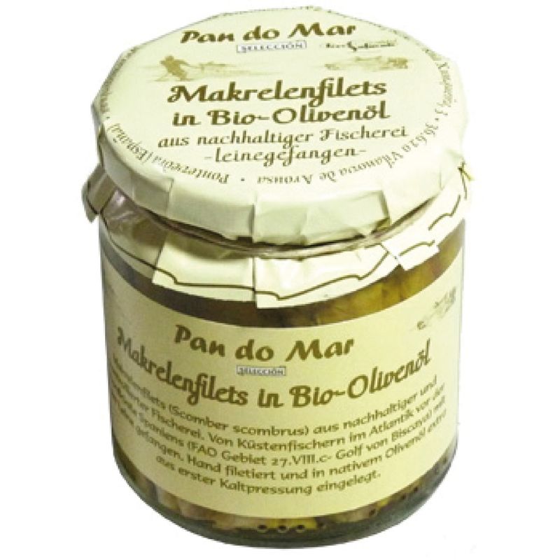 Pan do Mar Makrelenfilets in Bio-Olivenöl - Produktbild