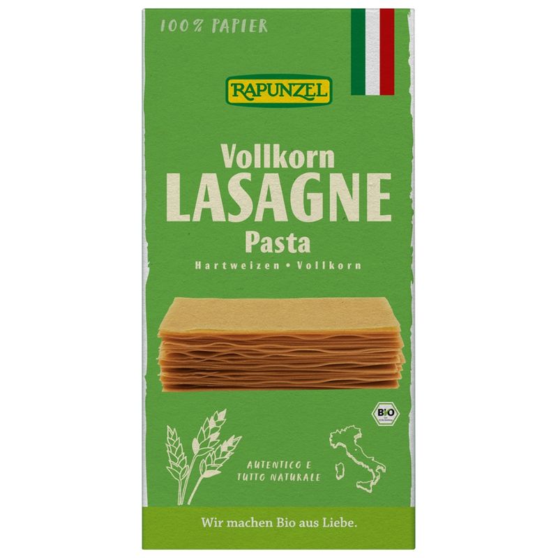 Rapunzel Lasagne-Platten Vollkorn - Produktbild