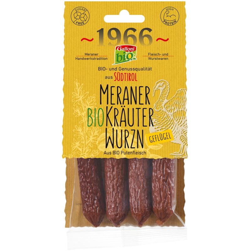 Galloni BIO BIO Kräuterwurzn "Geflügel" 4St.100 gr. - Produktbild