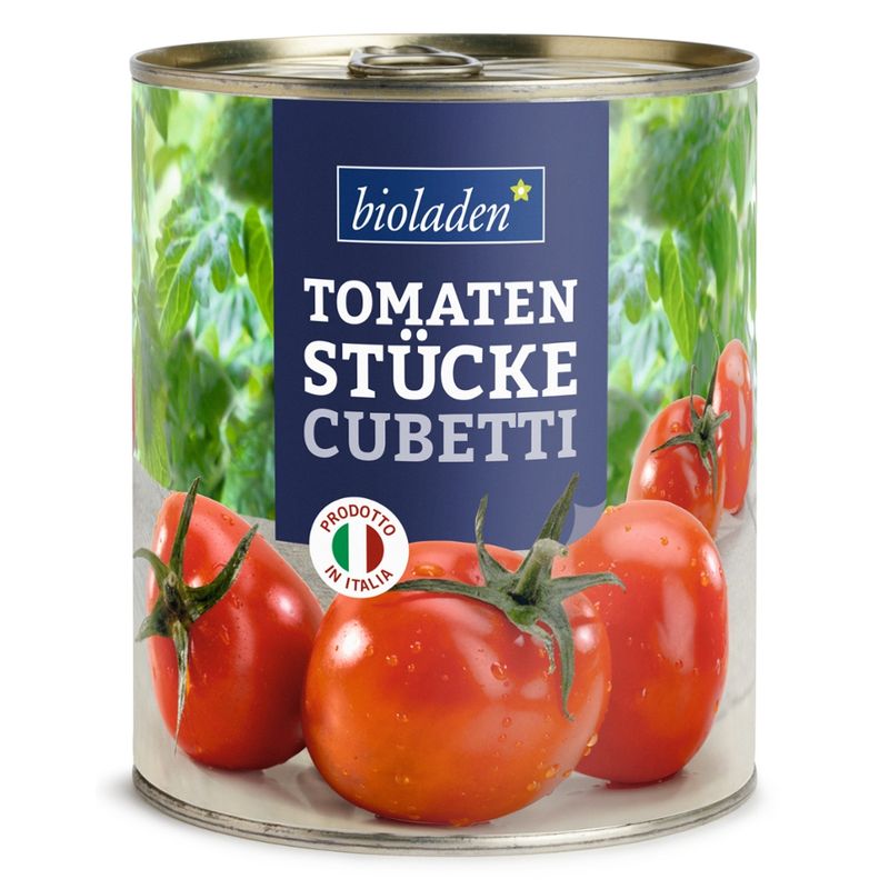 bioladen Tomatenstücke, Cubetti - Produktbild
