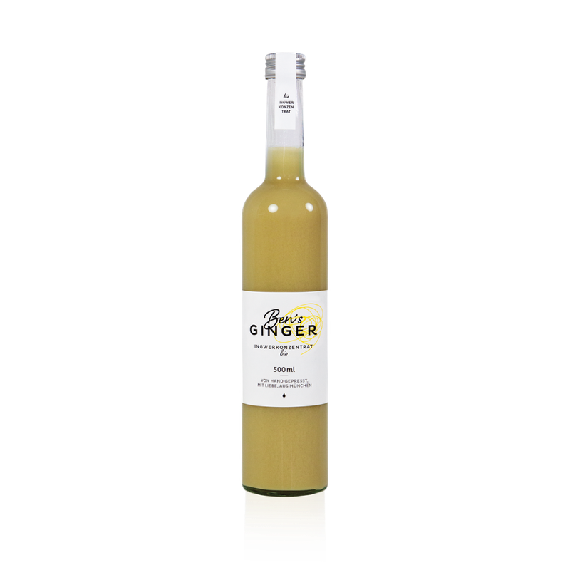 Ben's Ginger Ben's Ginger Bio Ingwerkonzentrat 0,5l - Produktbild