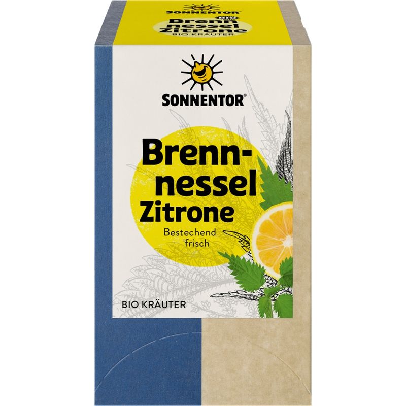 Sonnentor Brennnessel-Zitrone, Doppelkammerbeutel - Produktbild