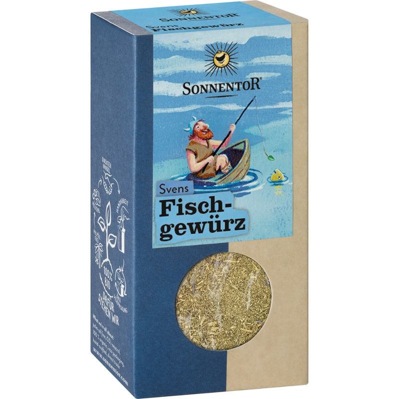 Sonnentor Svens Fischgewürz gemahlen, Packung - Produktbild