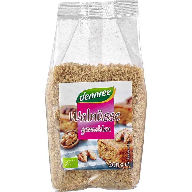dennree Walnüsse gemahlen - Produktbild