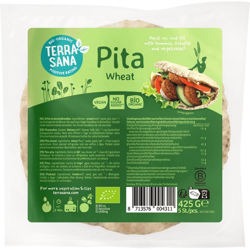TerraSana Weizen Pita - Produktbild