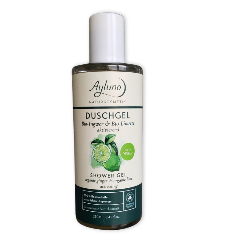 Ayluna Duschgel Bio-Ingwer & Bio-Limette aktivierend - Produktbild