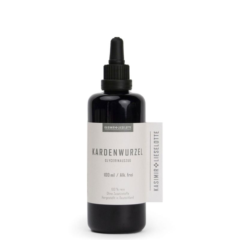 Kasimir + Lieselotte Kräuterkultur Karde Tinktur Alkoholfrei - Produktbild