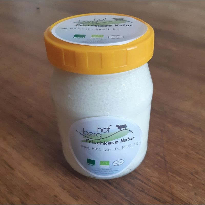 Hof Berg Frischkäse Natur - Produktbild