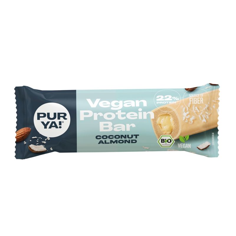 PURYA! Vegan Protein Bar Pistachio, BIO, PYA, 45g - Produktbild
