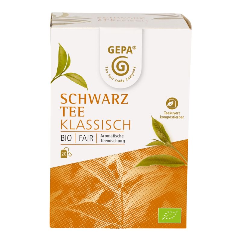 GEPA - The Fair Trade Company Bio Schwarztee Klassisch - Produktbild