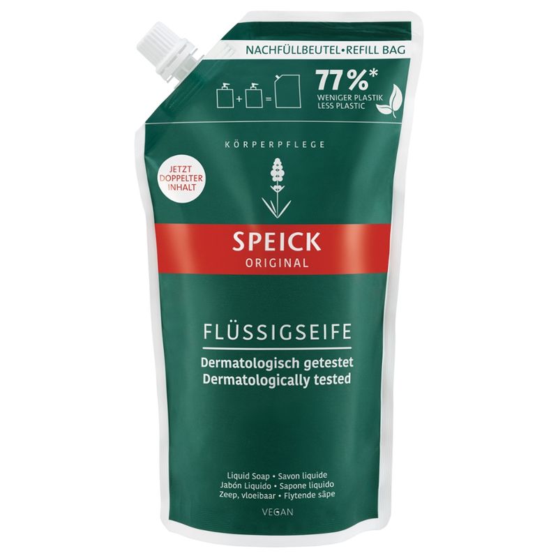 Speick Speick Original Flüssigseife, Nachfüllbeutel - Produktbild