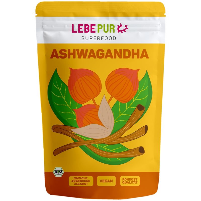 Lebepur Lebepur Ashwagandha (bio) 80g - Produktbild