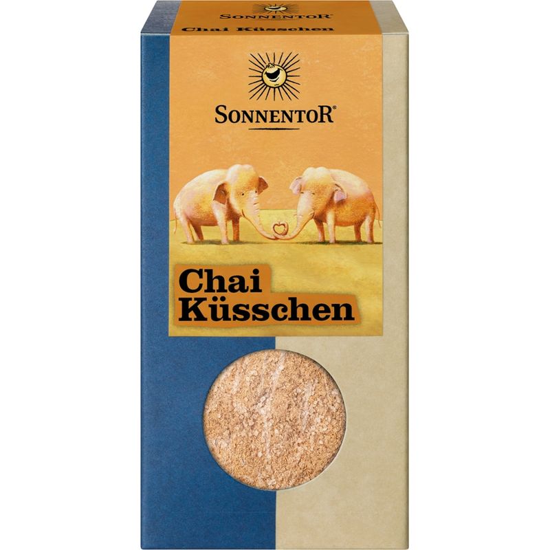 Sonnentor Chai Küsschen Gewürz, Packung - Produktbild