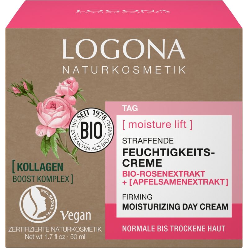 Logona [moisture lift] STRAFFENDE FEUCHTIGKEITSCREME - Produktbild