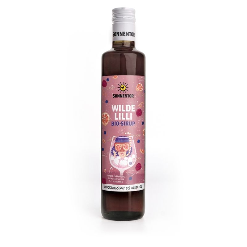 Sonnentor Wilde Lilli Sirup - Produktbild