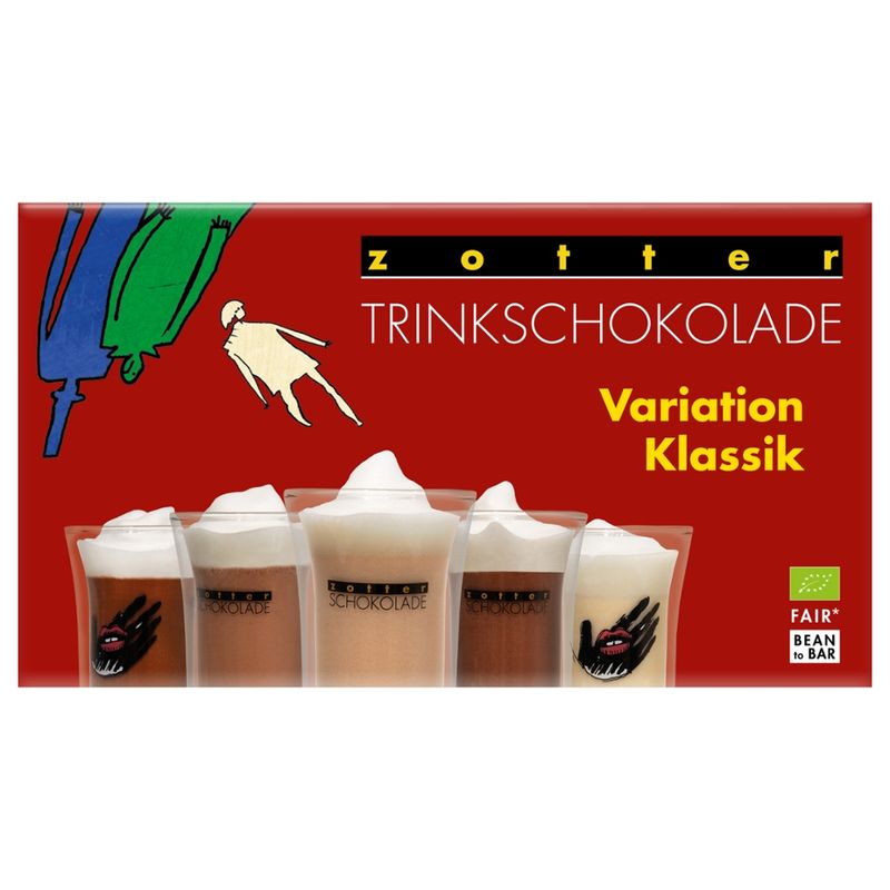 Zotter Schokolade Trinkschokolade Variation Klassik - Produktbild