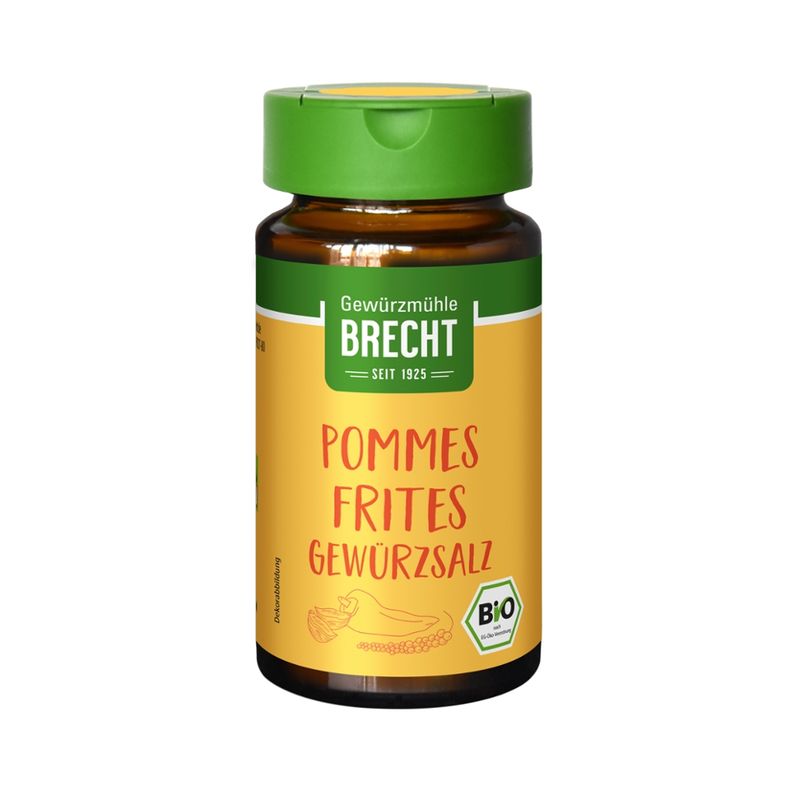 Gewürzmühle Brecht Pommes-Frites Gewürzsalz - Glas - Produktbild