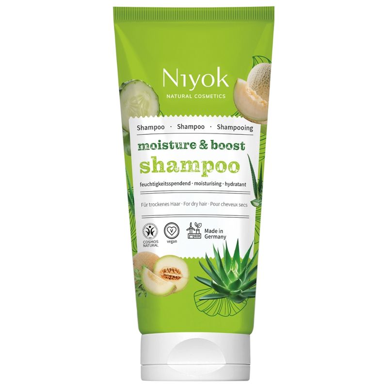 Niyok moisture & boost Shampoo, feuchtigkeitsspendend - Produktbild