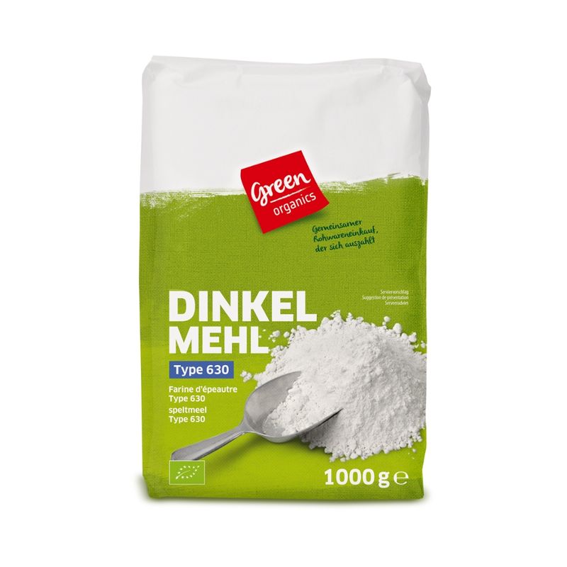 greenorganics Dinkelmehl Type 630 - Produktbild