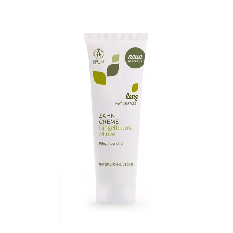 Lenz Naturpflege Zahncreme Ringelblume Minze ohne Fluorid - Produktbild